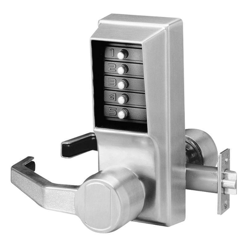 KABA Simplex L1011 Digital Lock - Satin Chrome - Left Hand KABA Simplex L1011 Digital Lock - Satin Chrome - Left Hand