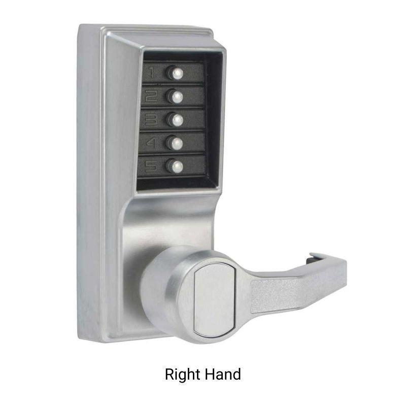 KABA Simplex L1011 Digital Lock - Satin Chrome - Right Hand