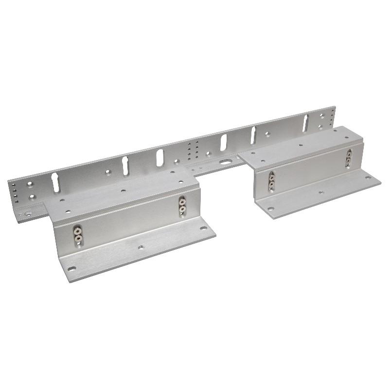 Double "Z & L" Bracket to suit ML600D Maglocks - Inward Opening Doors Double "Z & L" Bracket to suit ML600D Maglocks - Inward Opening Doors