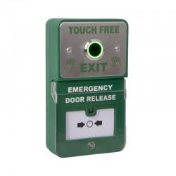 Dual Unit - "Touch Free" Exit c/w Resettable Emergency Door Release (B)
