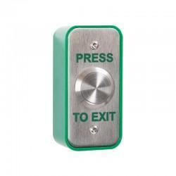 Vandal Resistant Momentary "Press To Exit" Button - SSS