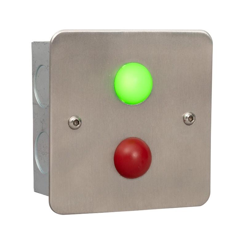 RGL Flush Mounted Traffic Light Exit Device