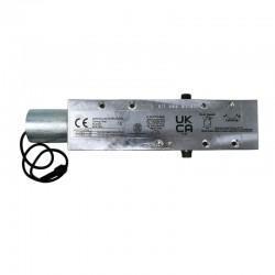 Close Up Of The Body Of The Arrow 624EM Electromagnetic Door Closer Close Up Of The Body Of The Arrow 624EM Electromagnetic Door Closer