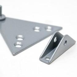 Close Up Of The Silver Bracket To Suit The Arrow 624EM Electromagnetic Door Closer Close Up Of The Silver Bracket To Suit The Arrow 624EM Electromagnetic Door Closer