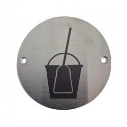 Satin Stainless Cleaner Sign From Weldit