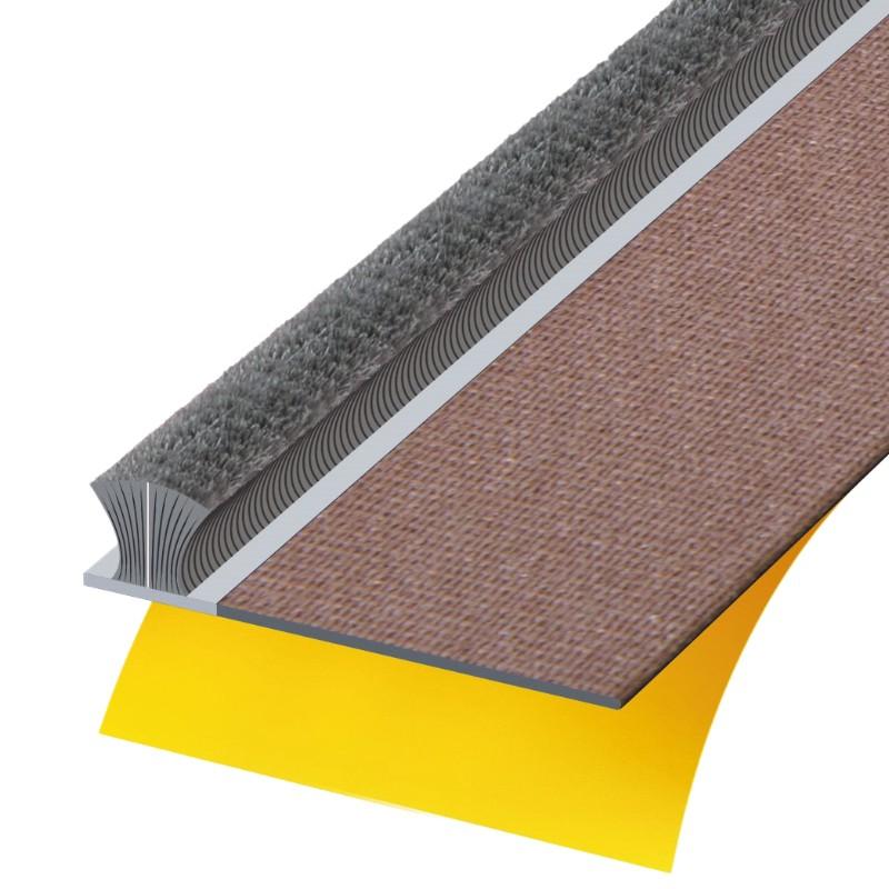 Exitex Surface Mounted Inumescent Fire And Smoke Seal In Brown