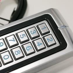 Close Up Of Buttons On The APX-16 Keypad & Proximity Reader
