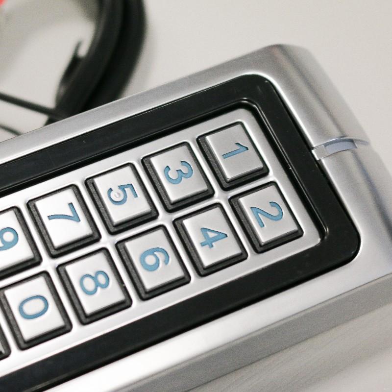 Close Up Of Buttons On The APX-16 Keypad & Proximity Reader