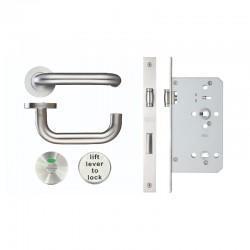 ZOO Lift to Lock DIN Bathroom Lock Kit