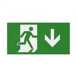 Down Arrow Legend For Blade Emergency Lights