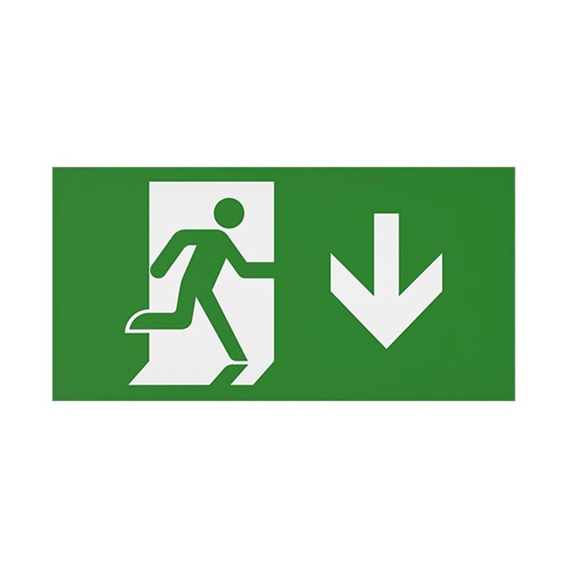 Down Arrow Legend For Blade Emergency Lights