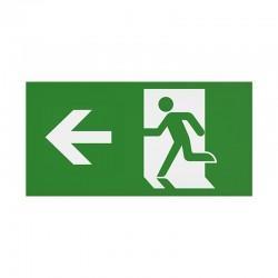 Left Arrow Legend For Box Emergency Light