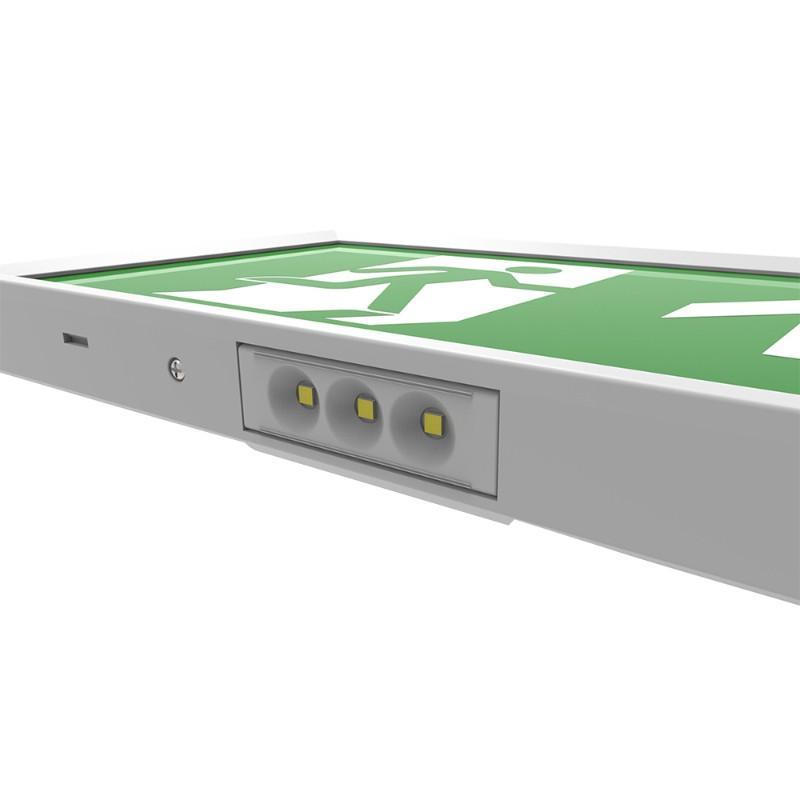 Box Emergency Light Exit Sign