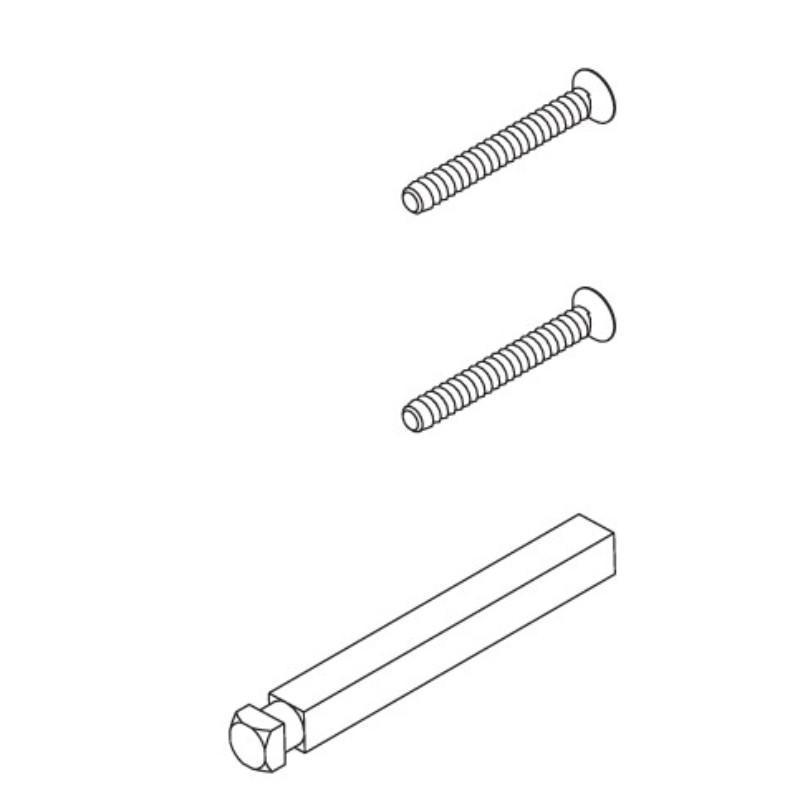 ISEO Smart Handle Spindle and Fixing Kit