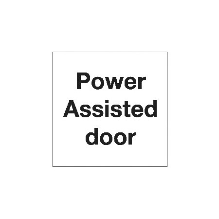 Automatic Door Signage for Safety & Compliance