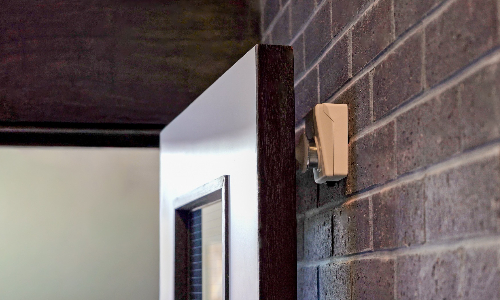 Fire Door Holder Fitted