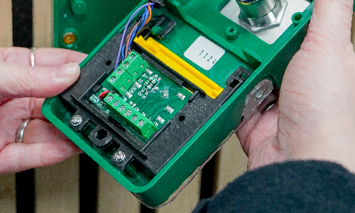 Relay In An Emergency Break Glass Unit