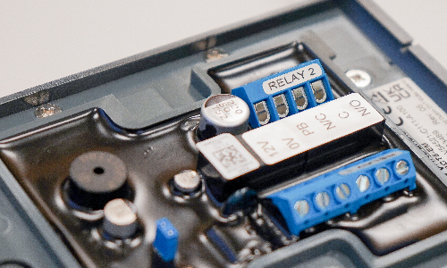 Relay In An Access Control Keypad
