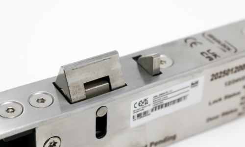 Close up of the top of the ML350 electric lock