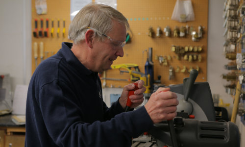 Mike  in locksmith department