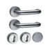 Abloy lever handle set to EN 179, on a white background.