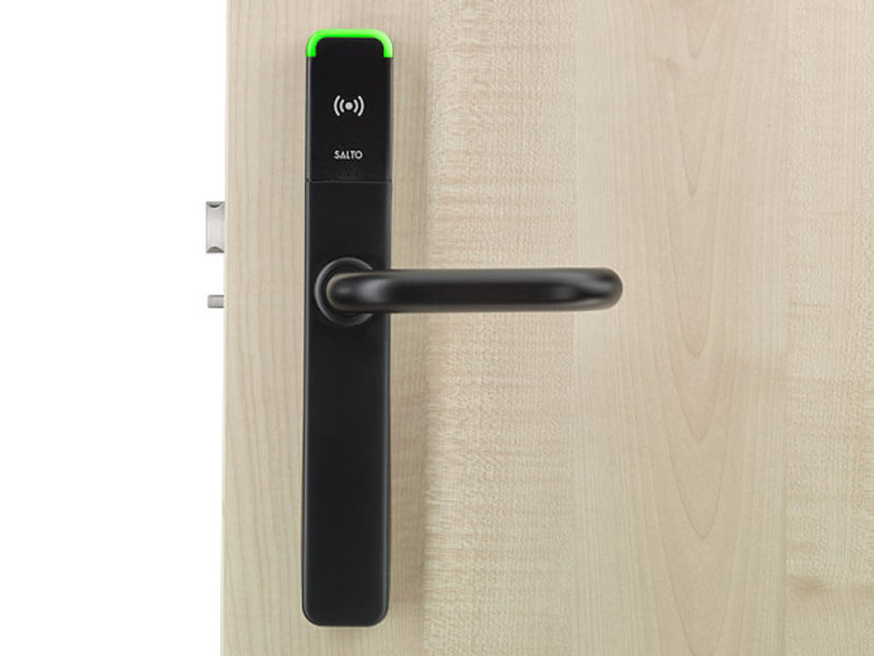 Black Salto door handle